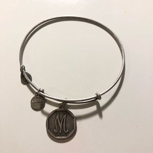 “M” Initial Alex & Ani Bracelet